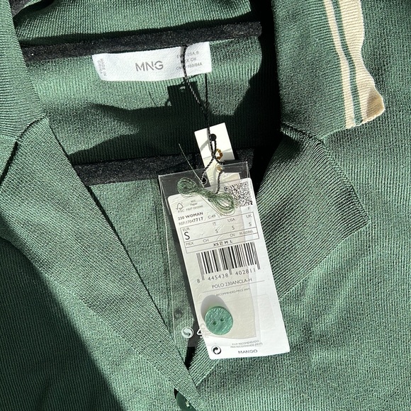 [SOLD] NWT Mango Oversized knitted polo shirt - Picture 7 of 7